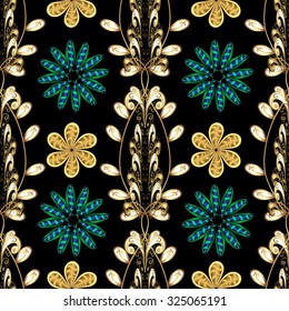 Abstract beautiful background, royal, damask ornament, vintage, rich seamless pattern, luxury, artistic vector wallpaper, floral, oldest style fashioned arabesque fabric for decoration and design