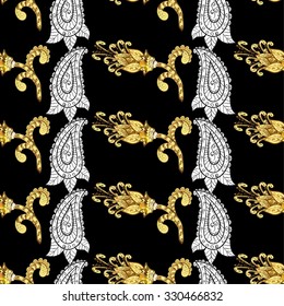 Abstract beautiful background, royal, damask ornament, vintage, rich seamless pattern, luxury, artistic vector wallpaper, floral, oldest style fashioned arabesque fabric for decoration and design