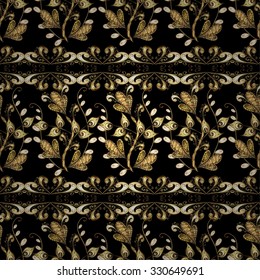 Abstract beautiful background, royal, damask ornament, vintage, rich seamless pattern, luxury, artistic vector wallpaper, floral, oldest style fashioned arabesque fabric for decoration and design