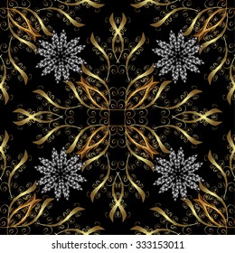 Abstract beautiful background, royal, damask ornament, vintage, rich seamless pattern, luxury, artistic vector wallpaper, floral, oldest style fashioned arabesque fabric for decoration and design