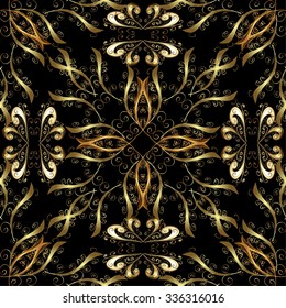 Abstract beautiful background, royal, damask ornament, vintage, rich seamless pattern, luxury, artistic vector wallpaper, floral, oldest style fashioned arabesque fabric for decoration and design