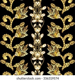 Abstract beautiful background, royal, damask ornament, vintage, rich seamless pattern, luxury, artistic vector wallpaper, floral, oldest style fashioned arabesque fabric for decoration and design