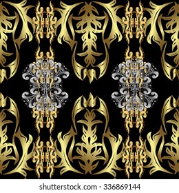 Abstract beautiful background, royal, damask ornament, vintage, rich seamless pattern, luxury, artistic vector wallpaper, floral, oldest style fashioned arabesque fabric for decoration and design