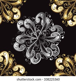 Abstract beautiful background, royal, damask ornament, vintage, rich seamless pattern, luxury, artistic vector wallpaper, floral, oldest style fashioned arabesque fabric for decoration and design