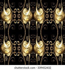 Abstract beautiful background, royal, damask ornament, vintage, rich seamless pattern, luxury, artistic vector wallpaper, floral, oldest style fashioned arabesque fabric for decoration and design