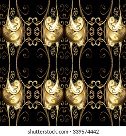 Abstract beautiful background, royal, damask ornament, vintage, rich seamless pattern, luxury, artistic vector wallpaper, floral, oldest style fashioned arabesque fabric for decoration and design