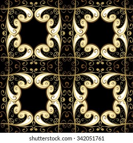 Abstract beautiful background, royal, damask ornament, vintage, rich seamless pattern, luxury, artistic vector wallpaper, floral, oldest style fashioned arabesque fabric for decoration and design