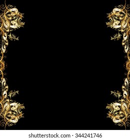 Abstract beautiful background, royal, damask ornament, vintage, rich seamless pattern, luxury, artistic vector wallpaper, floral, oldest style fashioned arabesque fabric for decoration and design