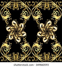 Abstract beautiful background, royal, damask ornament, vintage, rich seamless pattern, luxury, artistic vector wallpaper, floral, oldest style fashioned arabesque fabric for decoration and design