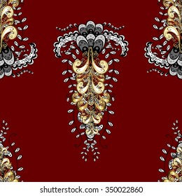 Abstract beautiful background, royal, damask ornament, vintage, rich seamless pattern, luxury, artistic vector wallpaper, floral, oldest style fashioned arabesque fabric for decoration and design