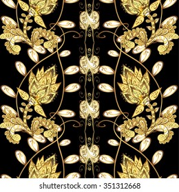 Abstract beautiful background, royal, damask ornament, vintage, rich seamless pattern, luxury, artistic vector wallpaper, floral, oldest style fashioned arabesque fabric for decoration and design