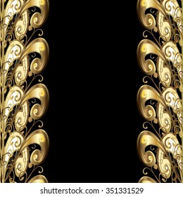 Abstract beautiful background, royal, damask ornament, vintage, rich seamless pattern, luxury, artistic vector wallpaper, floral, oldest style fashioned arabesque fabric for decoration and design