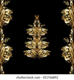 Abstract beautiful background, royal, damask ornament, vintage, rich seamless pattern, luxury, artistic vector wallpaper, floral, oldest style fashioned arabesque fabric for decoration and design