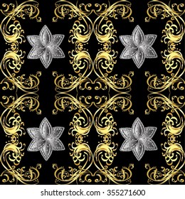 Abstract beautiful background, royal, damask ornament, vintage, rich seamless pattern, luxury, artistic vector wallpaper, floral, oldest style fashioned arabesque fabric for decoration and design