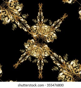 Abstract beautiful background, royal, damask ornament, vintage, rich seamless pattern, luxury, artistic vector wallpaper, floral, oldest style fashioned arabesque fabric for decoration and design