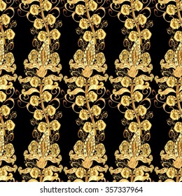 Abstract beautiful background, royal, damask ornament, vintage, rich seamless pattern, luxury, artistic vector wallpaper, floral, oldest style fashioned arabesque fabric for decoration and design