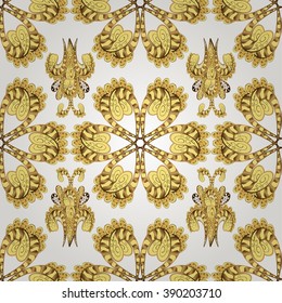 Abstract beautiful background, royal, damask ornament, vintage, rich seamless pattern, luxury, artistic vector wallpaper, floral, oldest style fashioned arabesque fabric for decoration and design