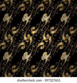 Abstract beautiful background, royal, damask ornament, vintage, rich seamless pattern, luxury, artistic vector wallpaper, floral, oldest style fashioned arabesque fabric for decoration and design