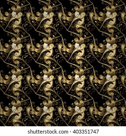 Abstract beautiful background, royal, damask ornament, vintage, rich seamless pattern, luxury, artistic vector wallpaper, floral, oldest style fashioned arabesque fabric for decoration and design