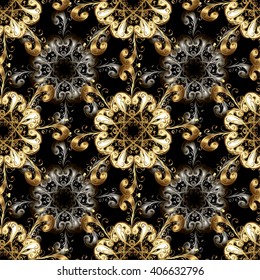 Abstractas hermoso fondo, real, adorno de damasco, vintage, rico patrón sin costuras, lujoso, Fondo de pantalla de Vector artístico, floral, estilo más antiguo de moda tela arabesca para la decoración y el diseño