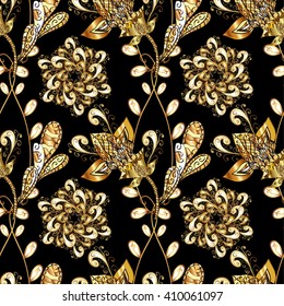 Abstract beautiful background, royal, damask ornament, vintage, rich seamless pattern, luxury, artistic vector wallpaper, floral, oldest style fashioned arabesque fabric for decoration and design