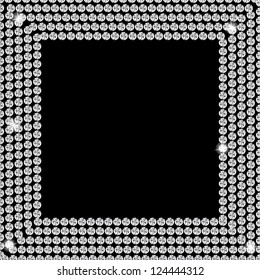 Abstract beautiful black diamond background vector illustration