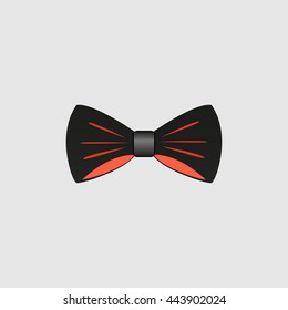 abstract beautiful bow on a light background.