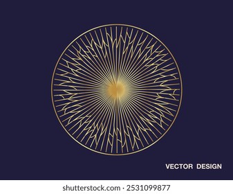 abstrato lindo círculo padrão decoração design arte conceito elemento cogumelo enzima linha antioxidação antibiótico micróbio 
fermentação de vetor de levedura madura