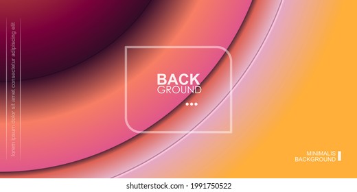 abstract beautiful color  red, Pink, 
 yellow background with  gradient. curvy, flowing. suitable for banner, poster, landing page, wallpaper, home screen, theme. vector eps10