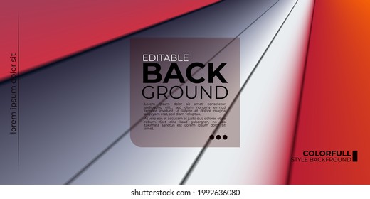 abstract beautiful colorfull background with  gradient. curvy, flowing. suitable for banner, poster, landing page, wallpaper, home screen, theme. vector eps10