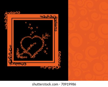 abstract beautiful concept background for valentine day