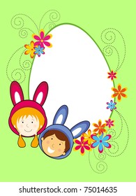 abstract beautiful concept for easter day celebration