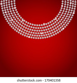 Abstract beautiful diamond background vector illustration