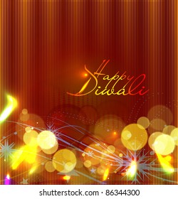 abstract beautiful diwali vector background design.