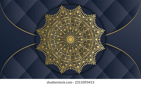 Abstract beautiful floral mandala background design. Beautiful floral mandala greeting card.Decoration, Decorative, Ornament, Ornamental, India, Indian, invitation,Turkish, Bohemian, Damask,