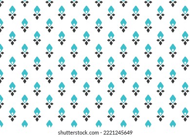 Abstract beautiful flower pattern design art