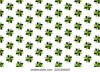 Abstract beautiful flower pattern design art