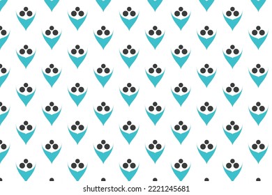 Abstract beautiful flower pattern design art