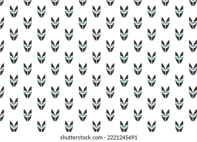 Abstract beautiful flower pattern design art