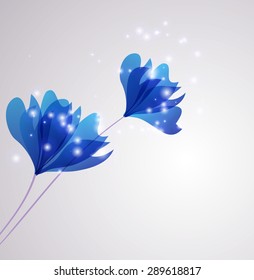 Abstract Beautiful Flower vector background. EPS 10