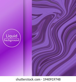 Abstract beautiful fluid flow  background, design element