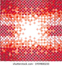 Abstract beautiful geometric a red texture background.
