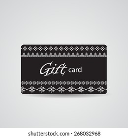 Abstract Beautiful Gift Card Design, Vector Illustration.