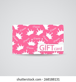 Abstract Beautiful Gift Card Design, Vector Illustration.