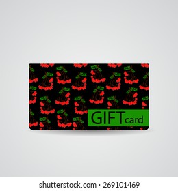 Abstract Beautiful Gift Card Design, Vector Illustration.