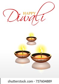 Abstract beautiful Happy Diwali background