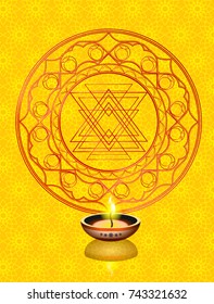 Abstract beautiful Happy Diwali background. Memoriam day