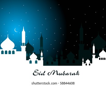 abstract beautiful illustration for eid