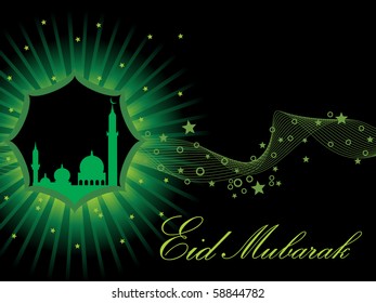 abstract beautiful illustration for eid