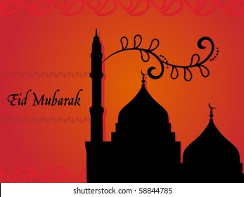abstract beautiful illustration for eid